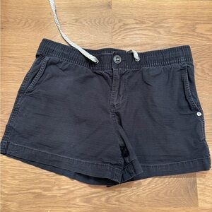 Vuori Charcoal Black Ripstop Women’s Shorts
